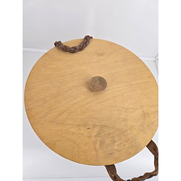 Peterboro Basket Co. Basket with Lid & Handle – Vintage / Decorative - Picture 4 of 12